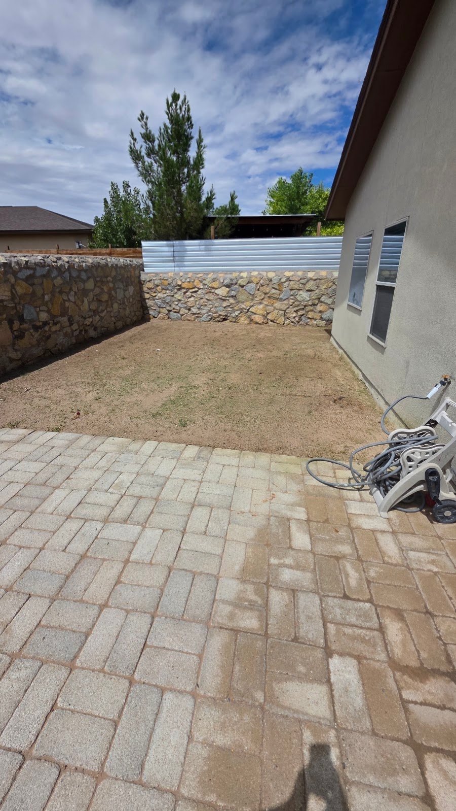 Lavado a presión de banquetas y fachadas — Ocotillo Home & Business Services